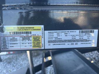 New 2025 Sure-Trac ST82X14 DUMP TRAILER 14K
