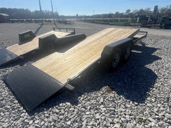 New 2025 Sure-Trac 7X18+4 TILT TRAILER 14K