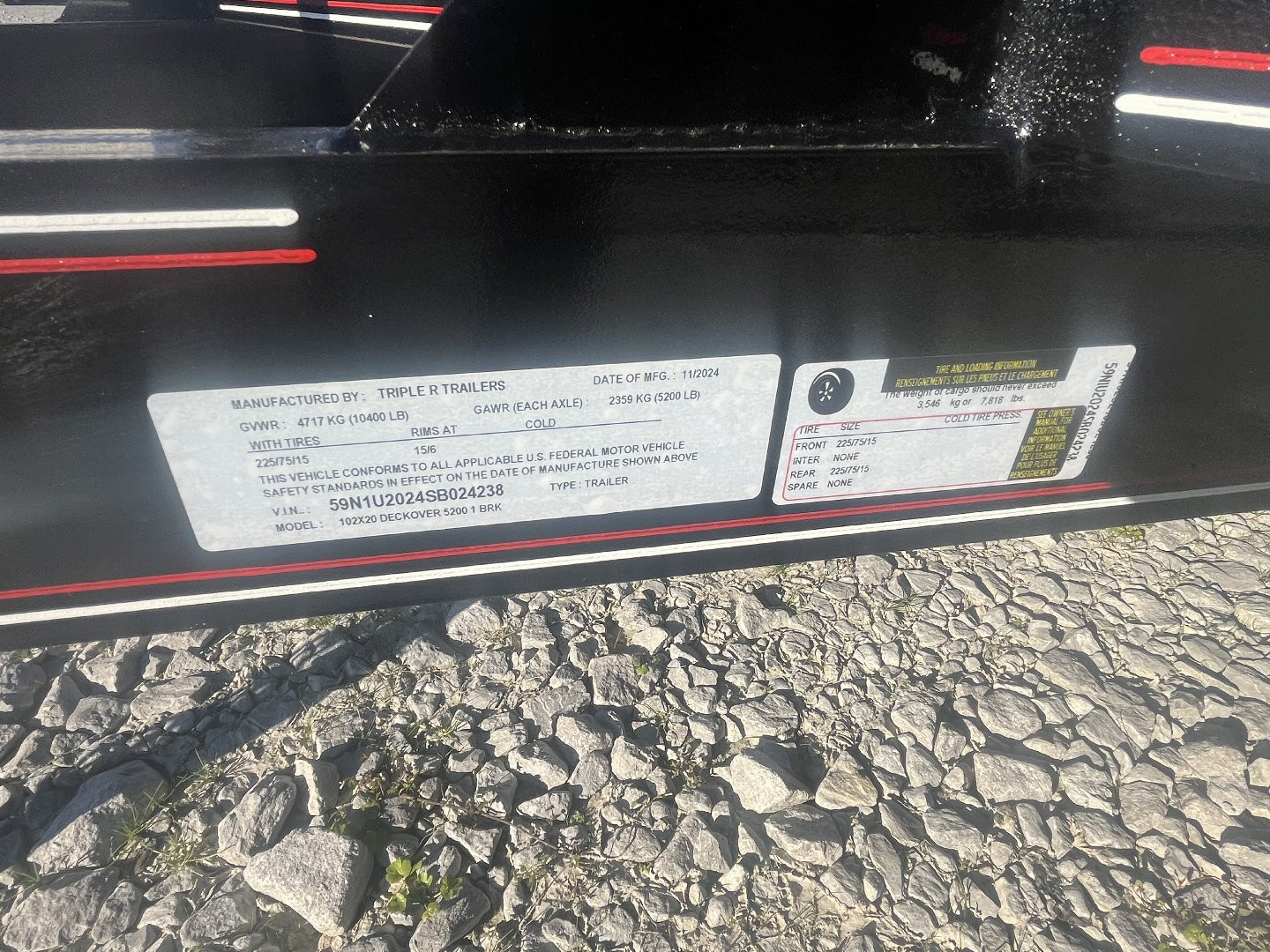 New 2025 Trailblazer 102x20 DECKOVER 10K