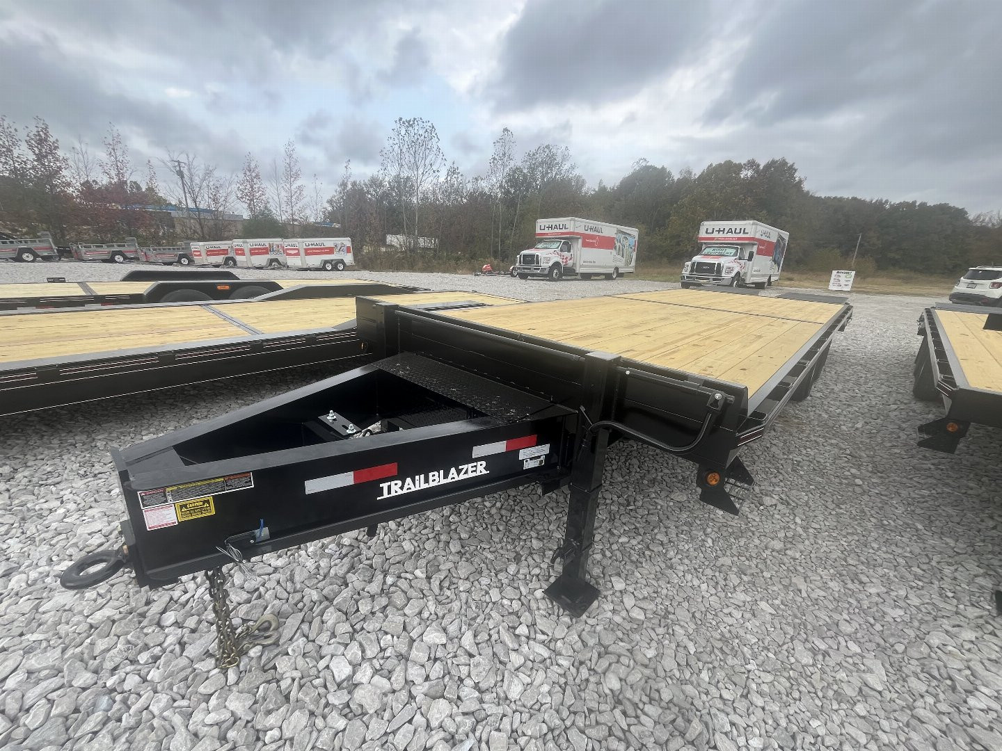 New 2025 Trailblazer 102x27 (22+5) PINTLE 20k Deckover