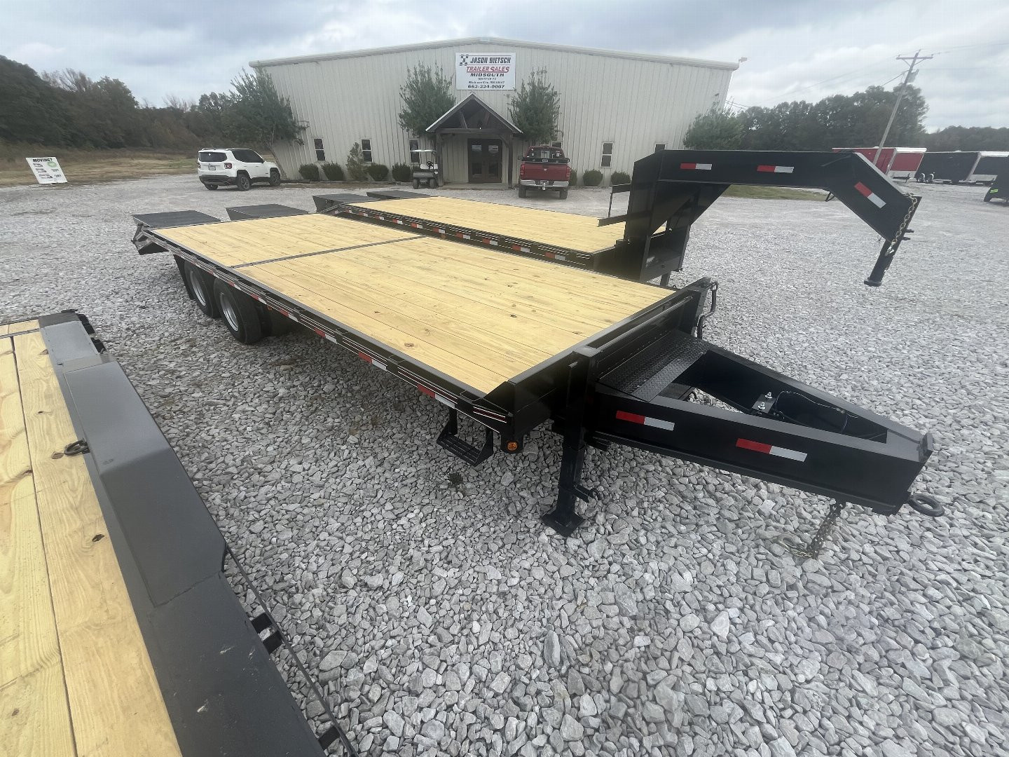 New 2025 Trailblazer 102x27 (22+5) PINTLE 20k Deckover