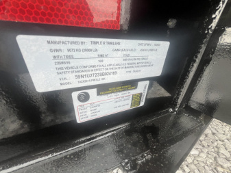 New 2025 Trailblazer 102x27 (22+5) PINTLE 20k Deckover