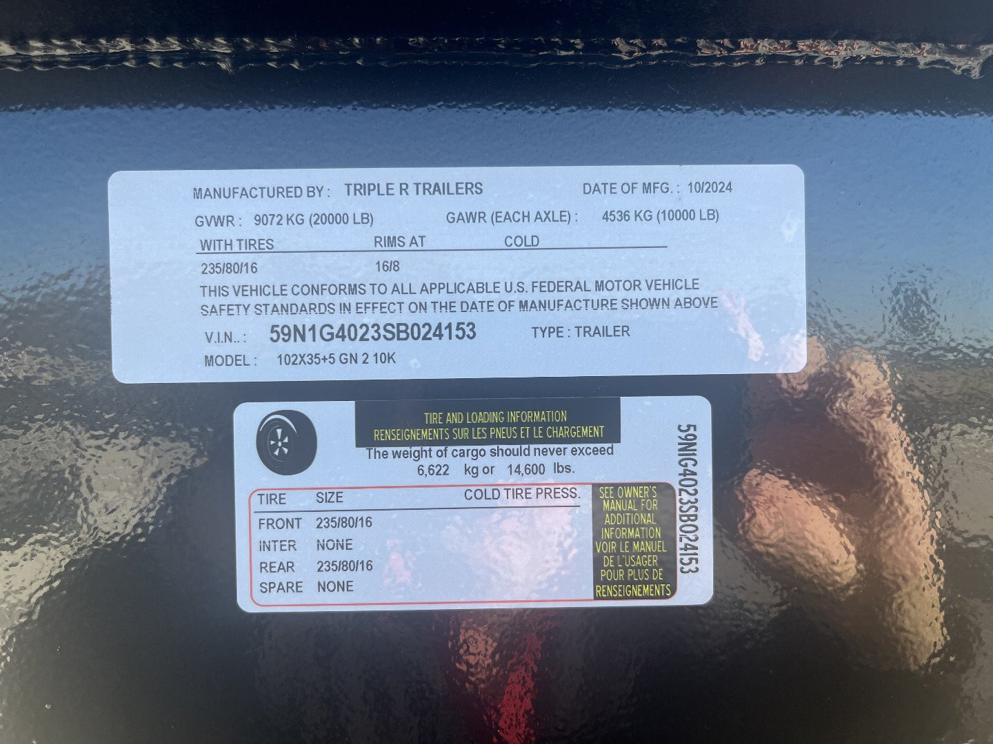 New 2025 Trailblazer 102x40 (35+5) GOOSENECK 20K