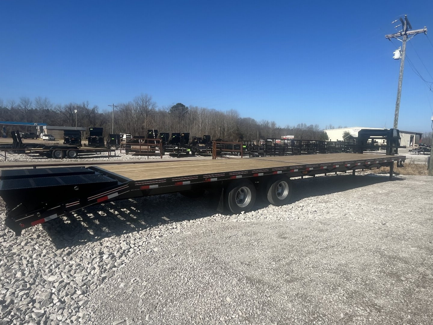 New 2025 Trailblazer 102x40 (35+5) GOOSENECK 20K