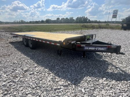 New 2025 Sure-Trac 22 FOOT FULL POWER TILT 14K DECKOVER