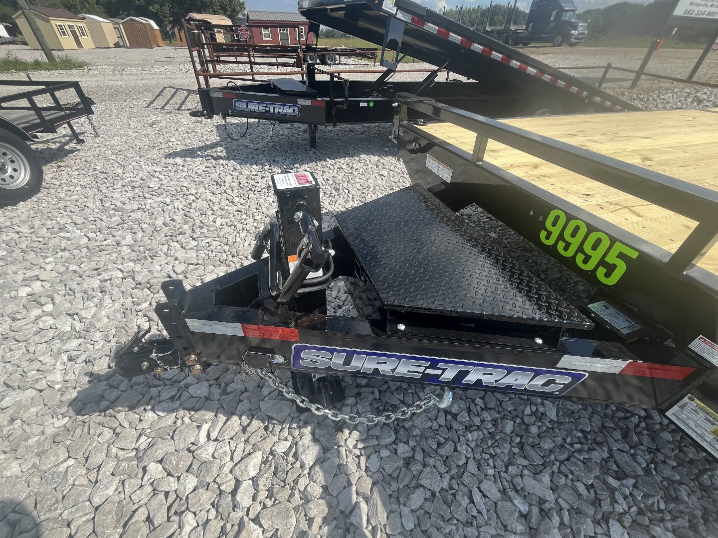 New 2025 Sure-Trac 26 Foot Deckover Equipment Trailer 15K