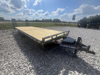 New 2025 Sure-Trac 26 Foot Deckover Equipment Trailer 15K