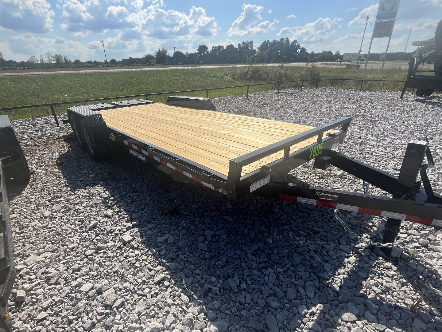 New 2025 SURE-TRAC ST82x20 Equipment Trailer 14k