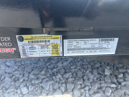 New 2025 SURE-TRAC ST82x20 Equipment Trailer 14k