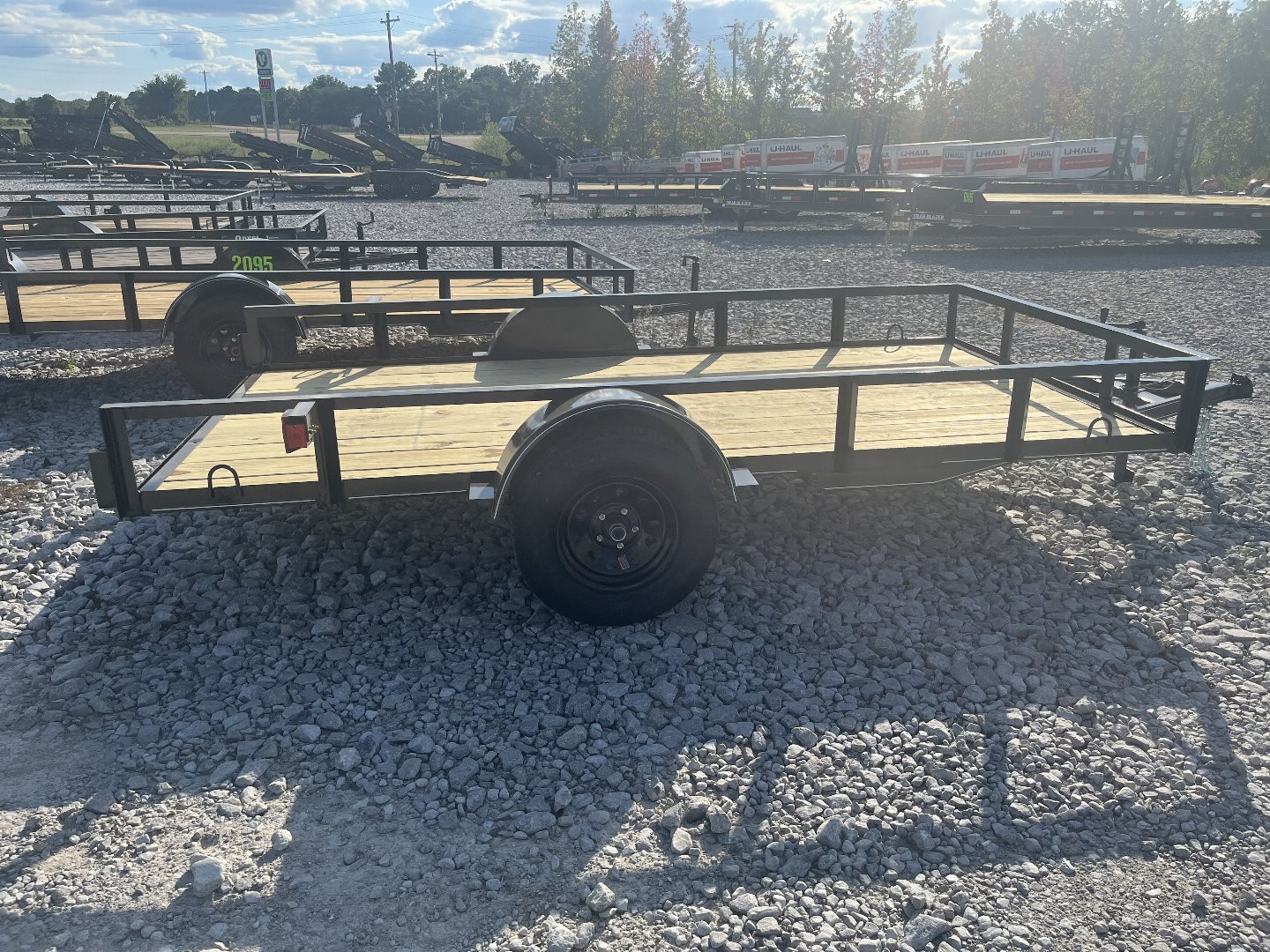 New 2025 Triple R 6x12 2990 SA A FRAME Utility Trailer