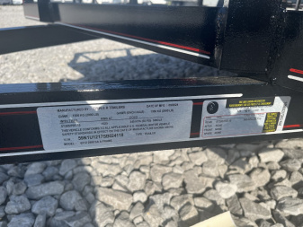 New 2025 Triple R 6x12 2990 SA A FRAME Utility Trailer