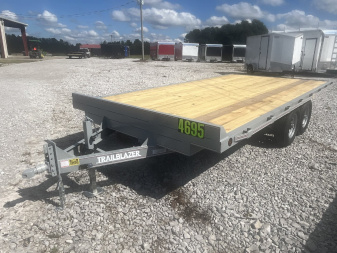 New 2025 Trailblazer 102x16 5200 1 BRK Equipment Trailer