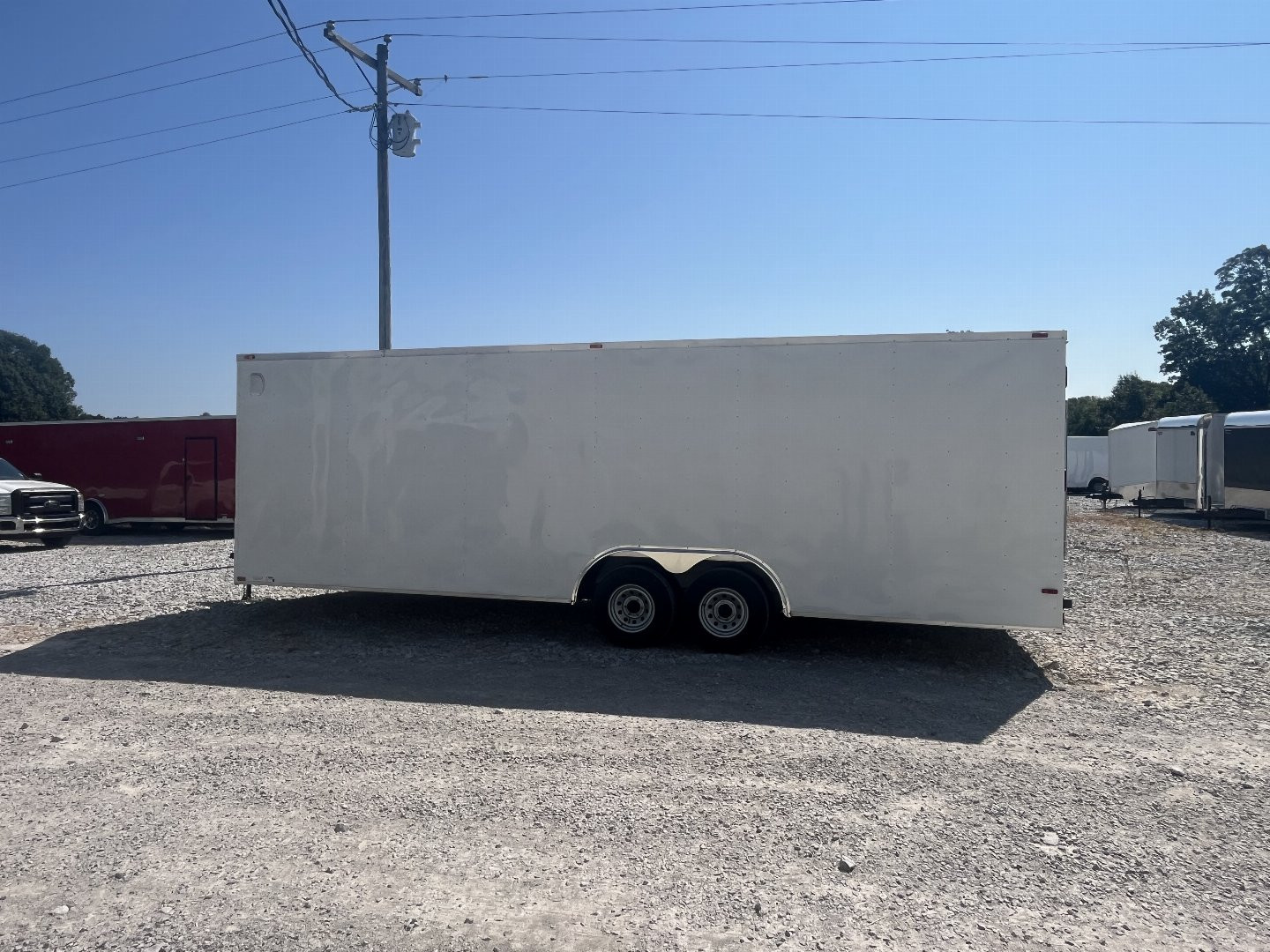 New 2024 TRIPLE R ENCLOSED 8.5x24 Car / Racing Trailer