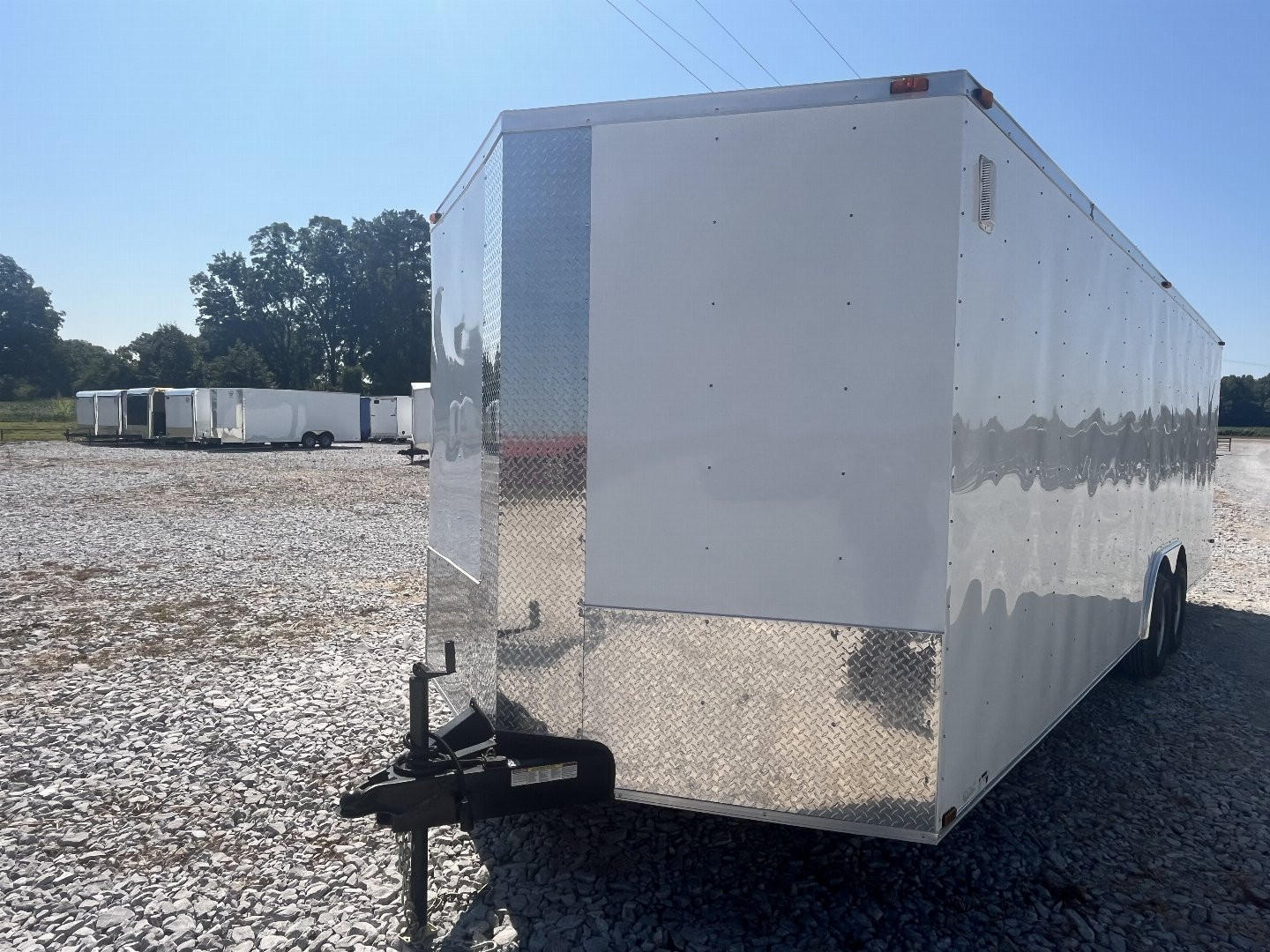 New 2024 TRIPLE R ENCLOSED 8.5x24 Car / Racing Trailer