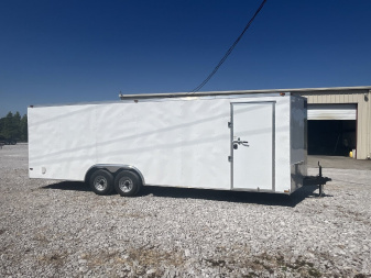New 2024 TRIPLE R ENCLOSED 8.5x24 Car / Racing Trailer