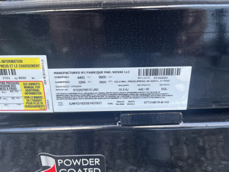 New 2025 Sure-Trac ST7210D1R-B-100 Dump Trailer