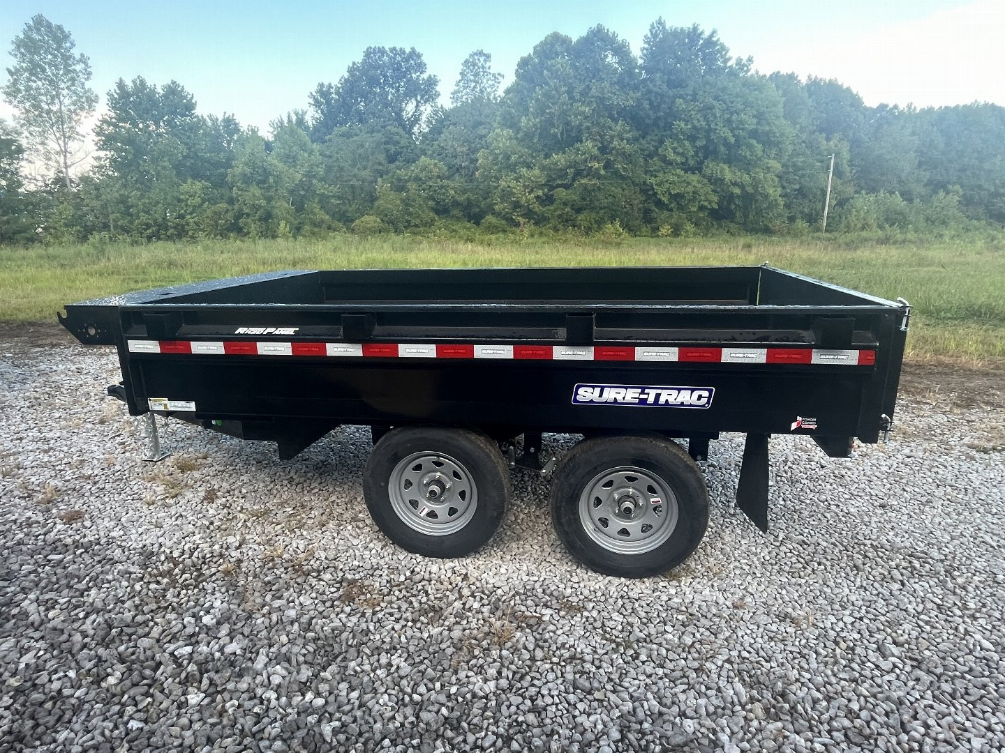 New 2025 Sure-Trac ST6X10 Dump Trailer 7K
