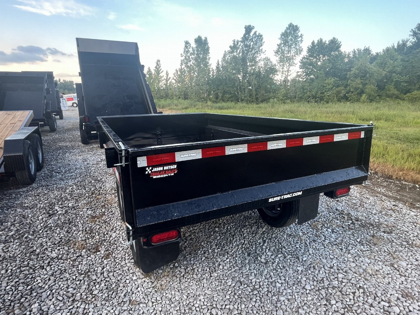 New 2025 Sure-Trac ST6X10 Dump Trailer 7K