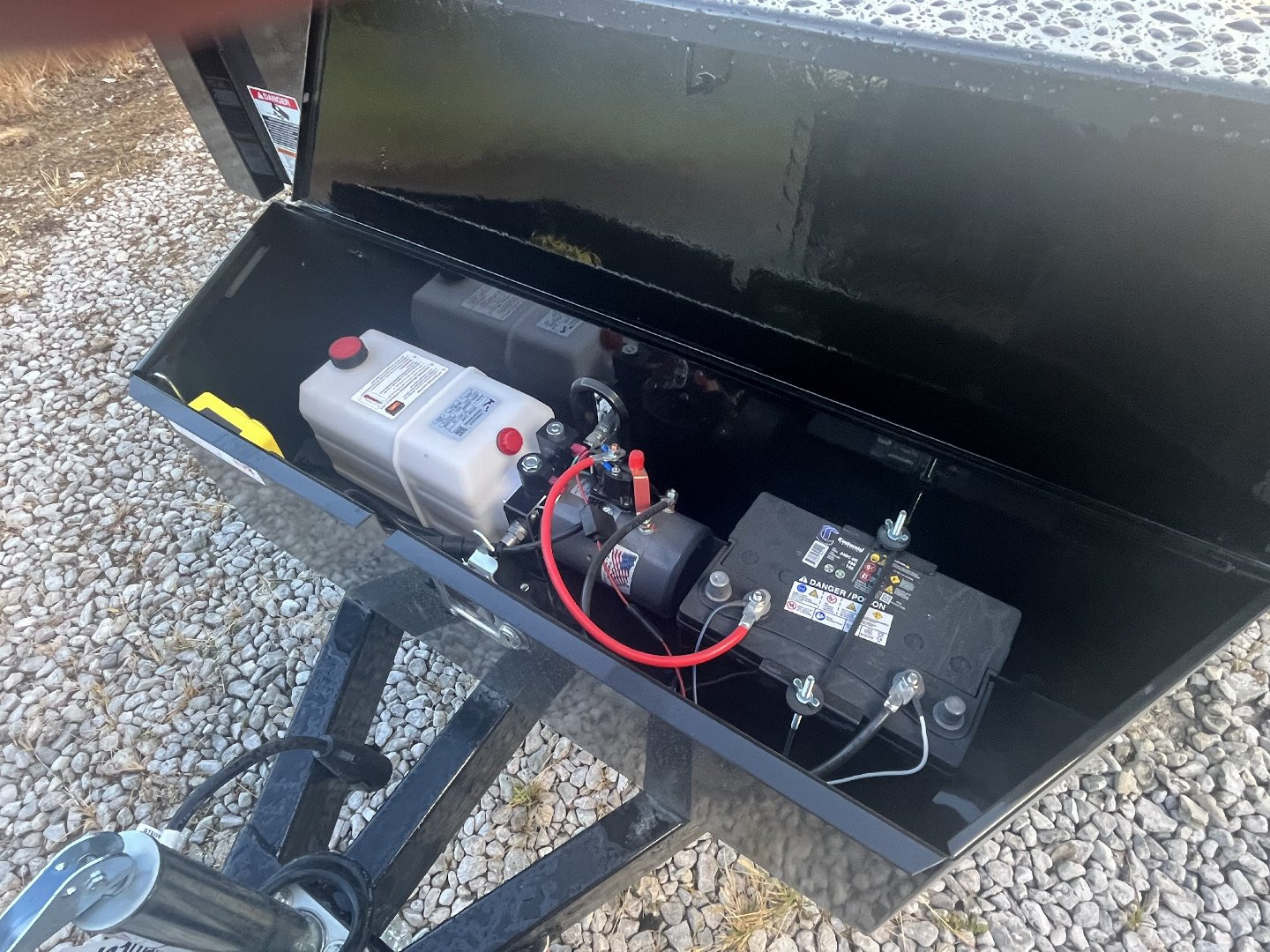 New 2025 Sure-Trac ST6X10 Dump Trailer 7K