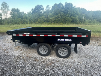 New 2025 Sure-Trac ST6X10 Dump Trailer 7K