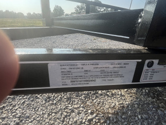 New 2024 Triple R 5x14 SA 2990 A Frame Utility Trailer