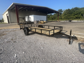 New 2024 Triple R 5x14 SA 2990 A Frame Utility Trailer