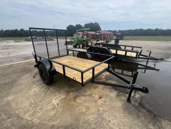 New 2024 Triple R 5x8 2990 SA A-FRAME Utility Trailer