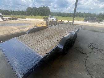 Used 2022 Lamar Trailers 83X18 Car Hauler 7K