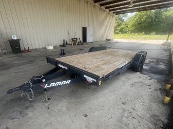 Used 2022 Lamar Trailers 83X18 Car Hauler 7K