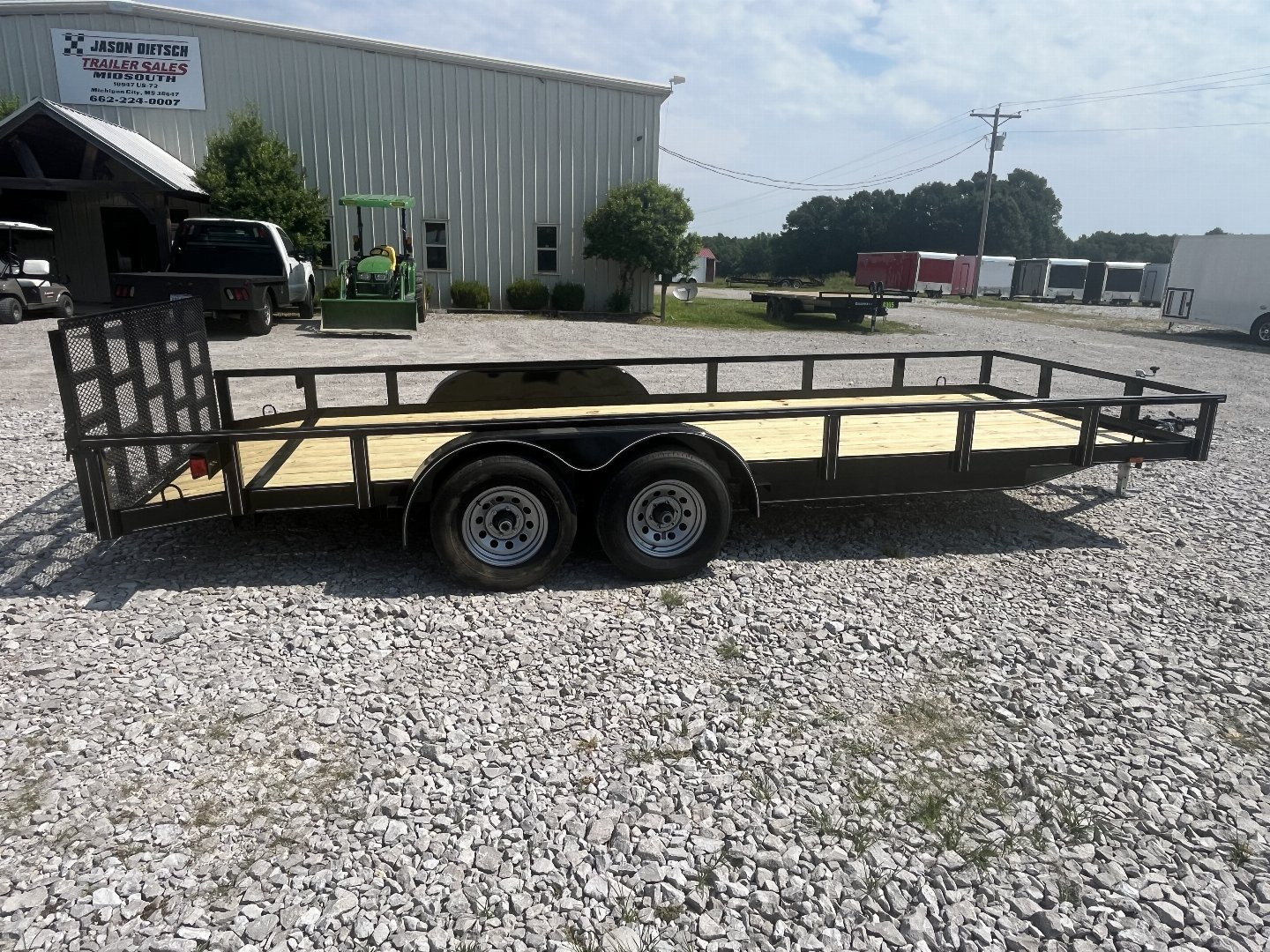 New 2024 Triple R 82x20 Equipment/Utility Trailer 10K