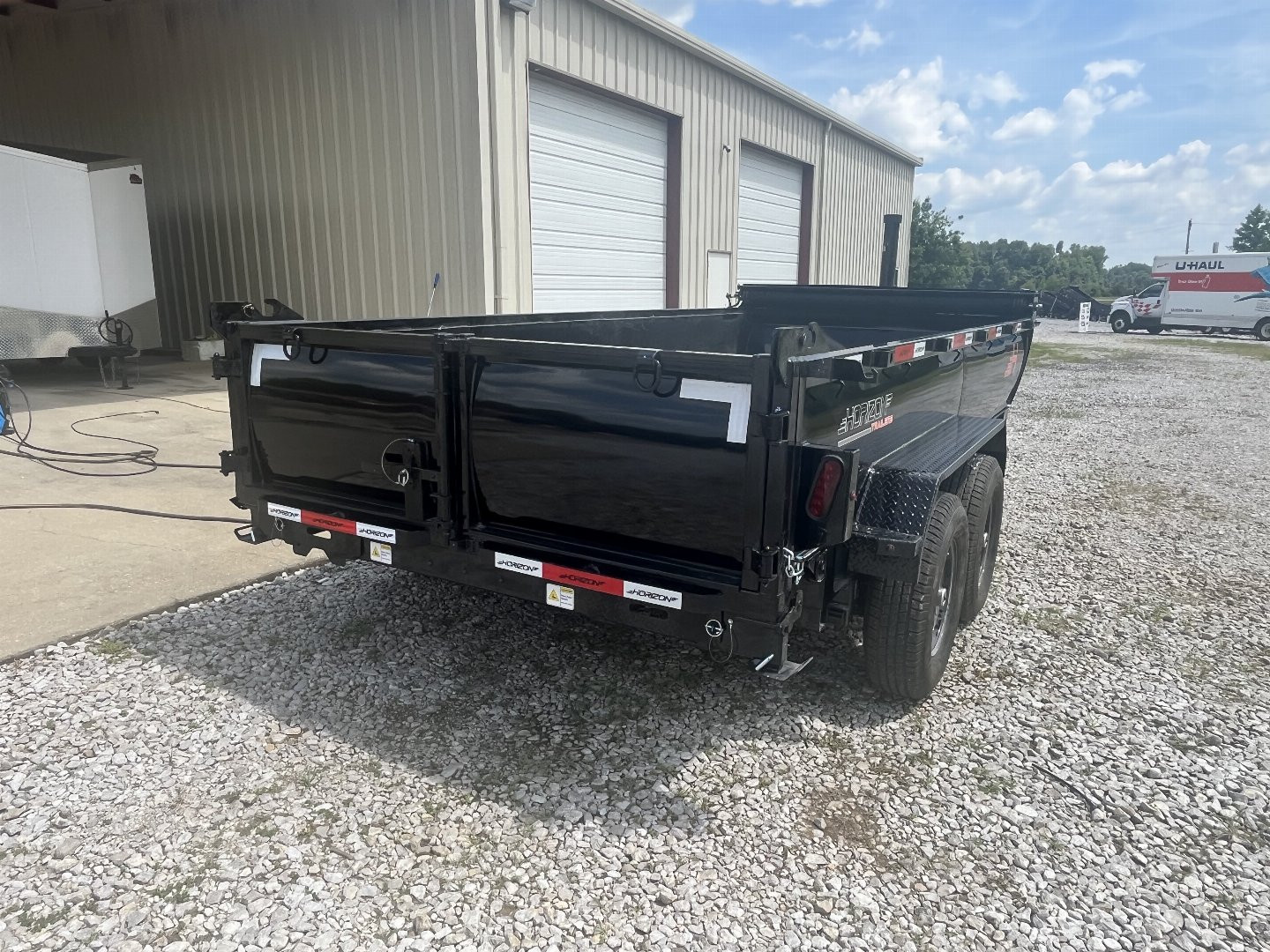 New 2024 Horizon Trailers LZ7BP-7'x16' Dump Trailer