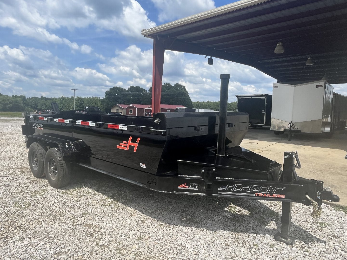 New 2024 Horizon Trailers LZ7BP-7'x16' Dump Trailer