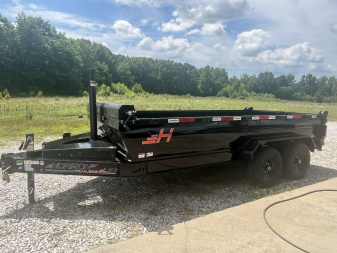 New 2024 Horizon Trailers LZ7BP-7'x16' Dump Trailer