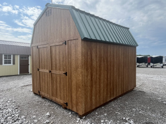 New 2024 ProBuilt 10x12 Cedar/Green Barn