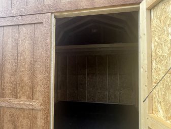 New 2024 ProBuilt 10x12 Cedar/Green Barn