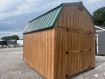 New 2024 ProBuilt 10x12 Cedar/Green Barn