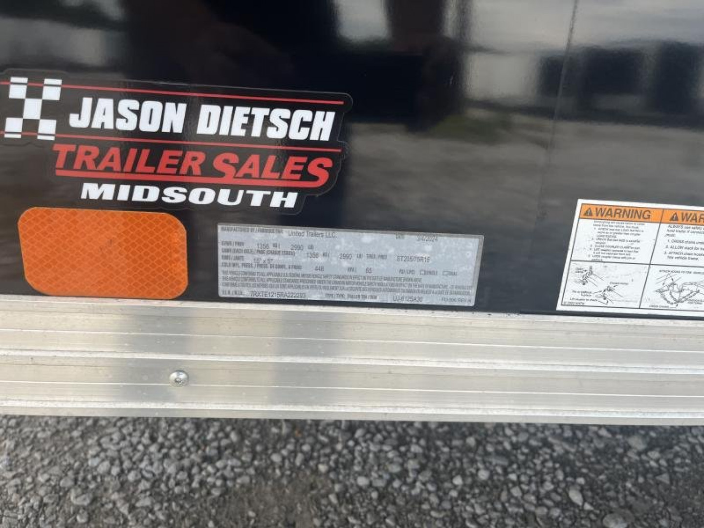 New 2024 United Trailers UJ-612SA30 Cargo / Enclosed Trailer