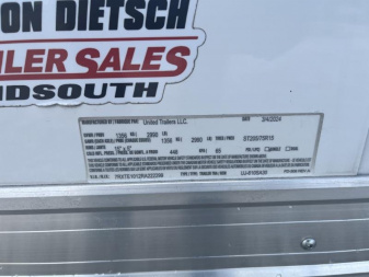 New 2024 United Trailers UJ-610SA30 Cargo / Enclosed Trailer