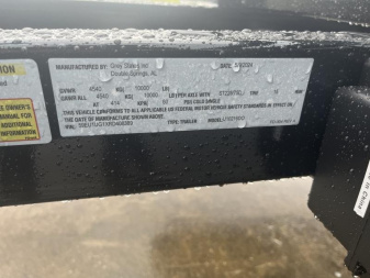New 2024 OTHER U10216DO Equipment Trailer