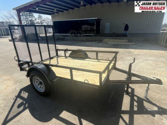 New 2024 Triple R 5X8 2990 SA A-Frame Utility Trailer