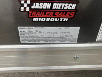 New 2024 United Trailers UJ-58SA30 Cargo / Enclosed Trailer