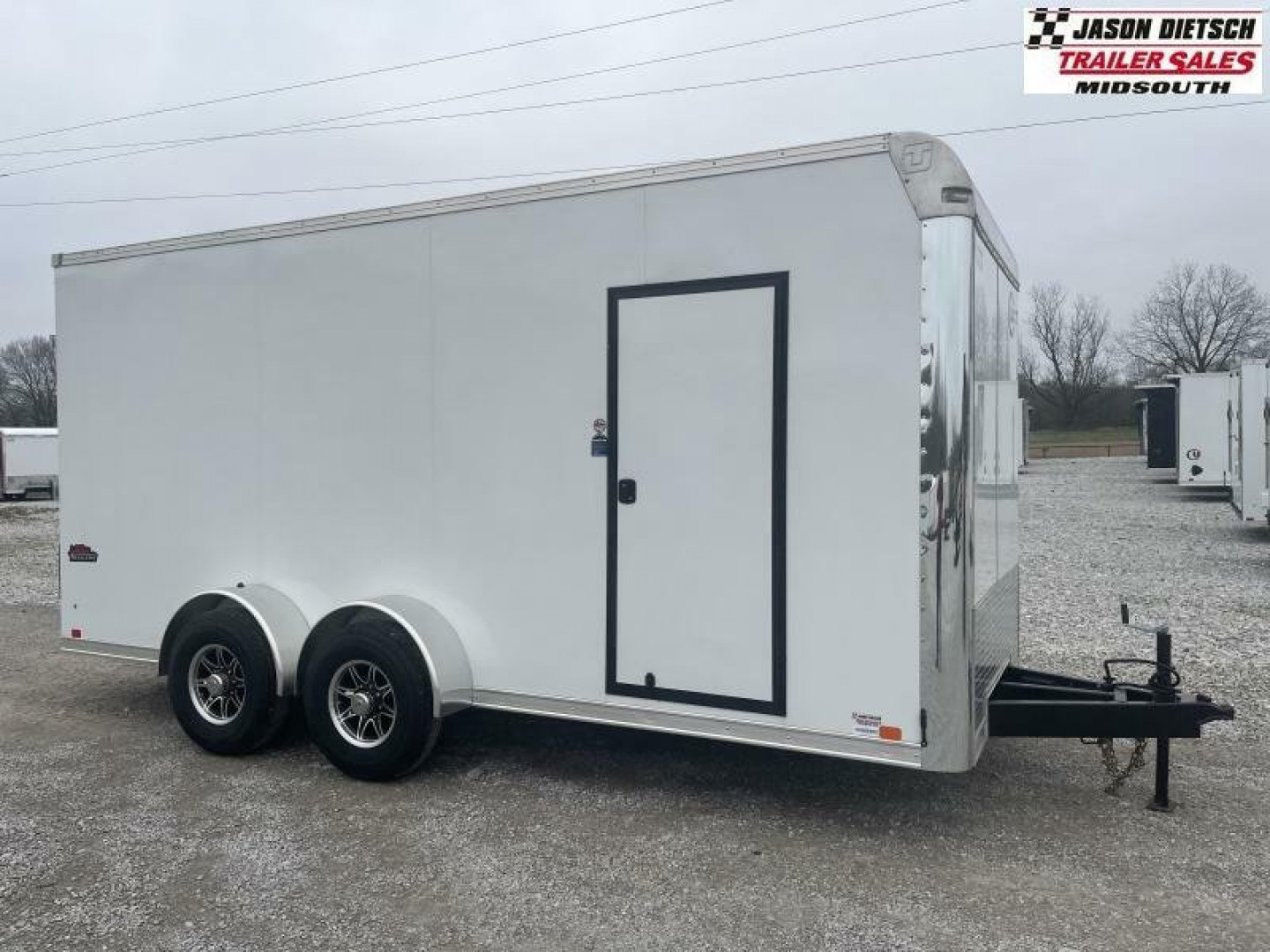 New 2024 United Trailers UXT-718TA52-8.5 Cargo / Enclosed Trailer