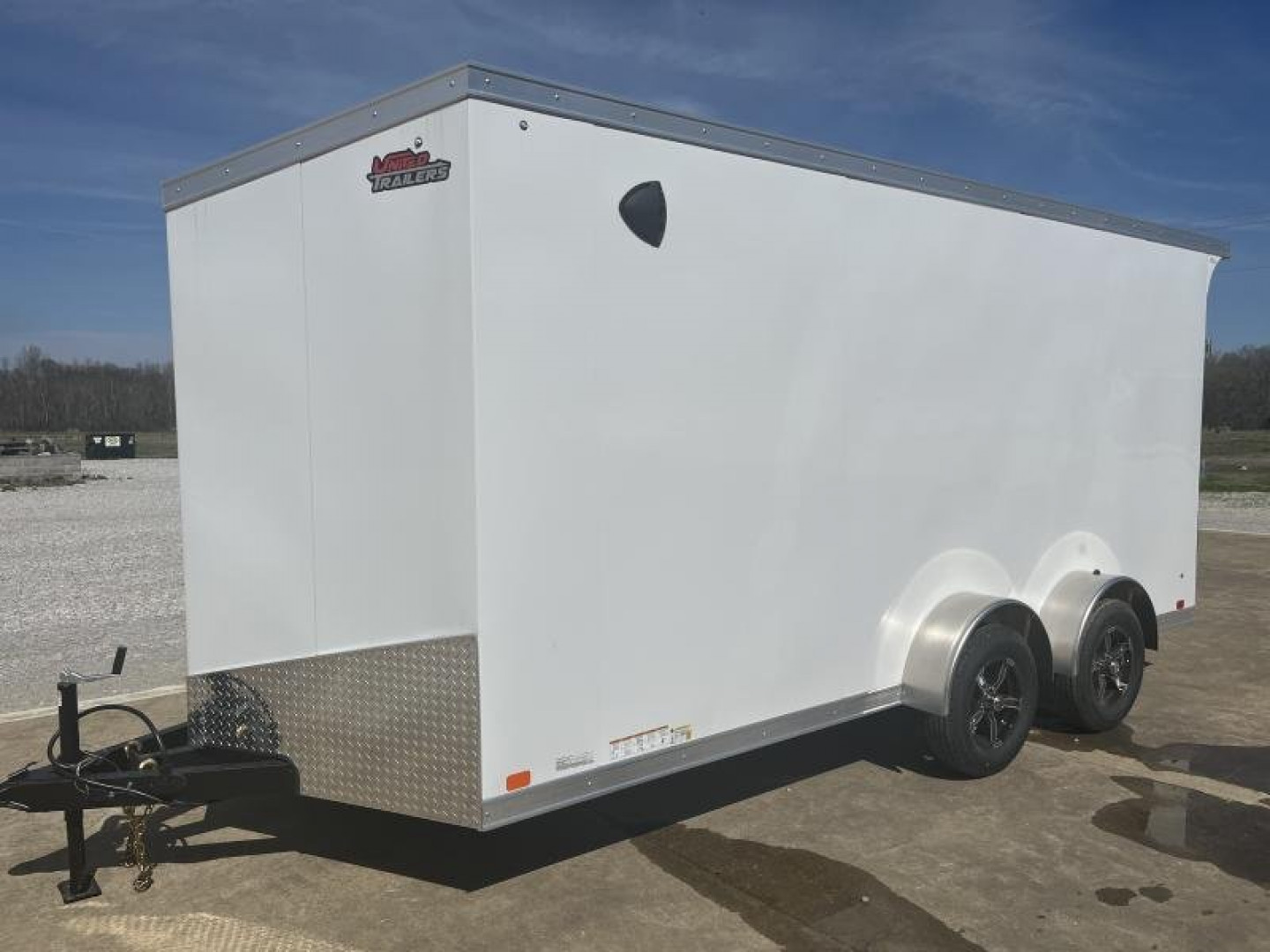 New 2024 United Trailers UJ-716TA35-8.5 Cargo / Enclosed Trailer
