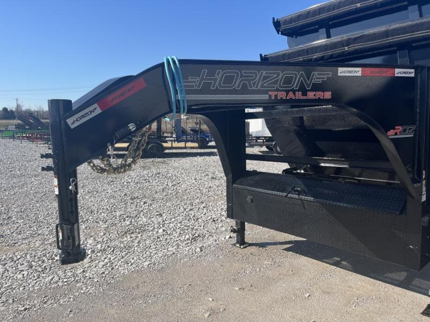 New 2024 Horizon Trailers RDZ14 Gooseneck Roll Off Trailer + 3 Bins