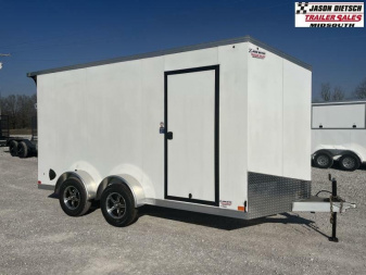 New 2024 United Trailers UATV-714TA35-8.5 ALL ALUMINUM Cargo / Enclosed Trailer