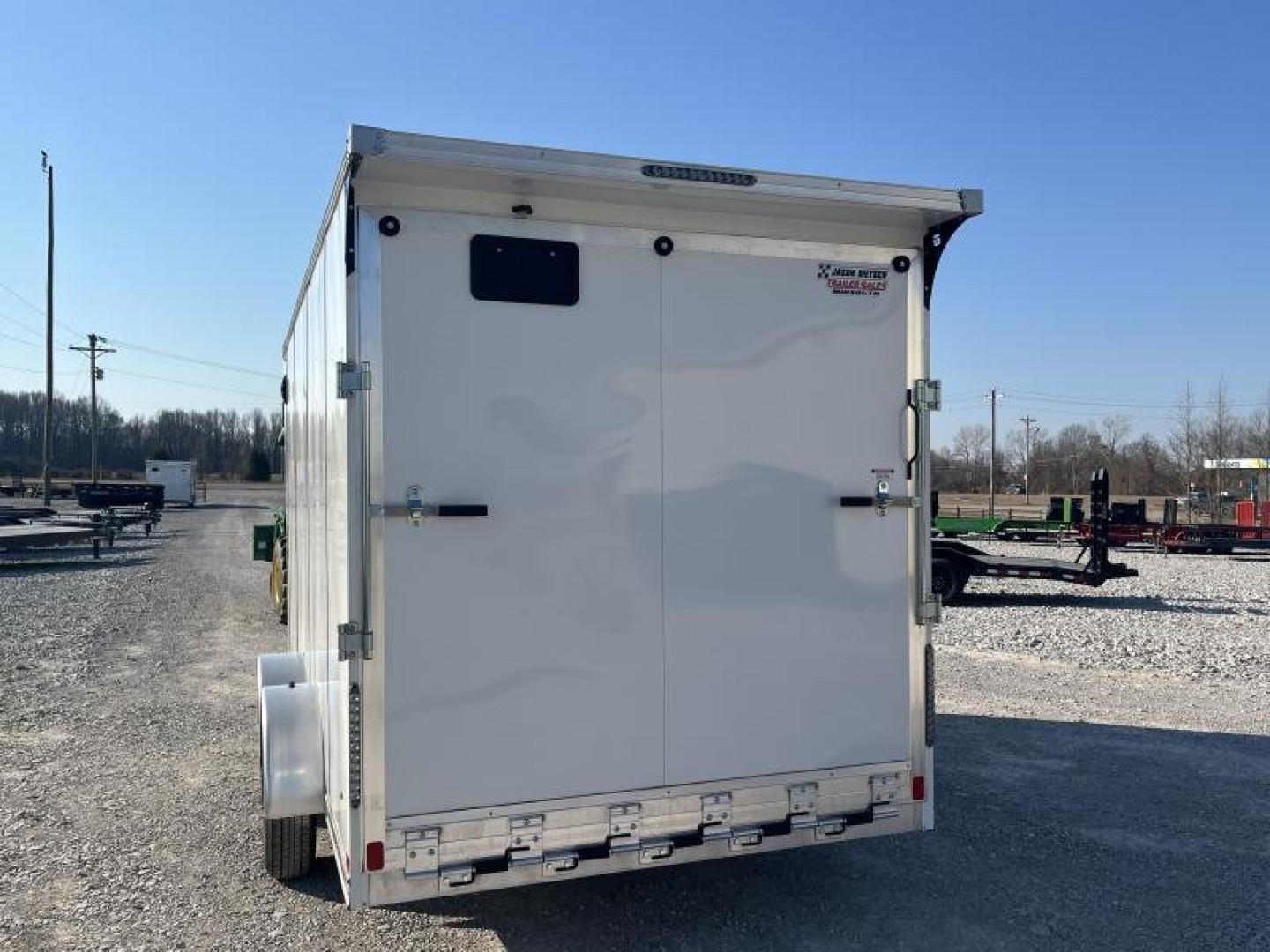 New 2024 United Trailers UATV-716TA35-8.5 ALL ALUMINUM Cargo / Enclosed Trailer