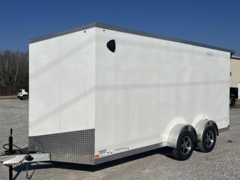 New 2024 United Trailers UATV-716TA35-8.5 ALL ALUMINUM Cargo / Enclosed Trailer