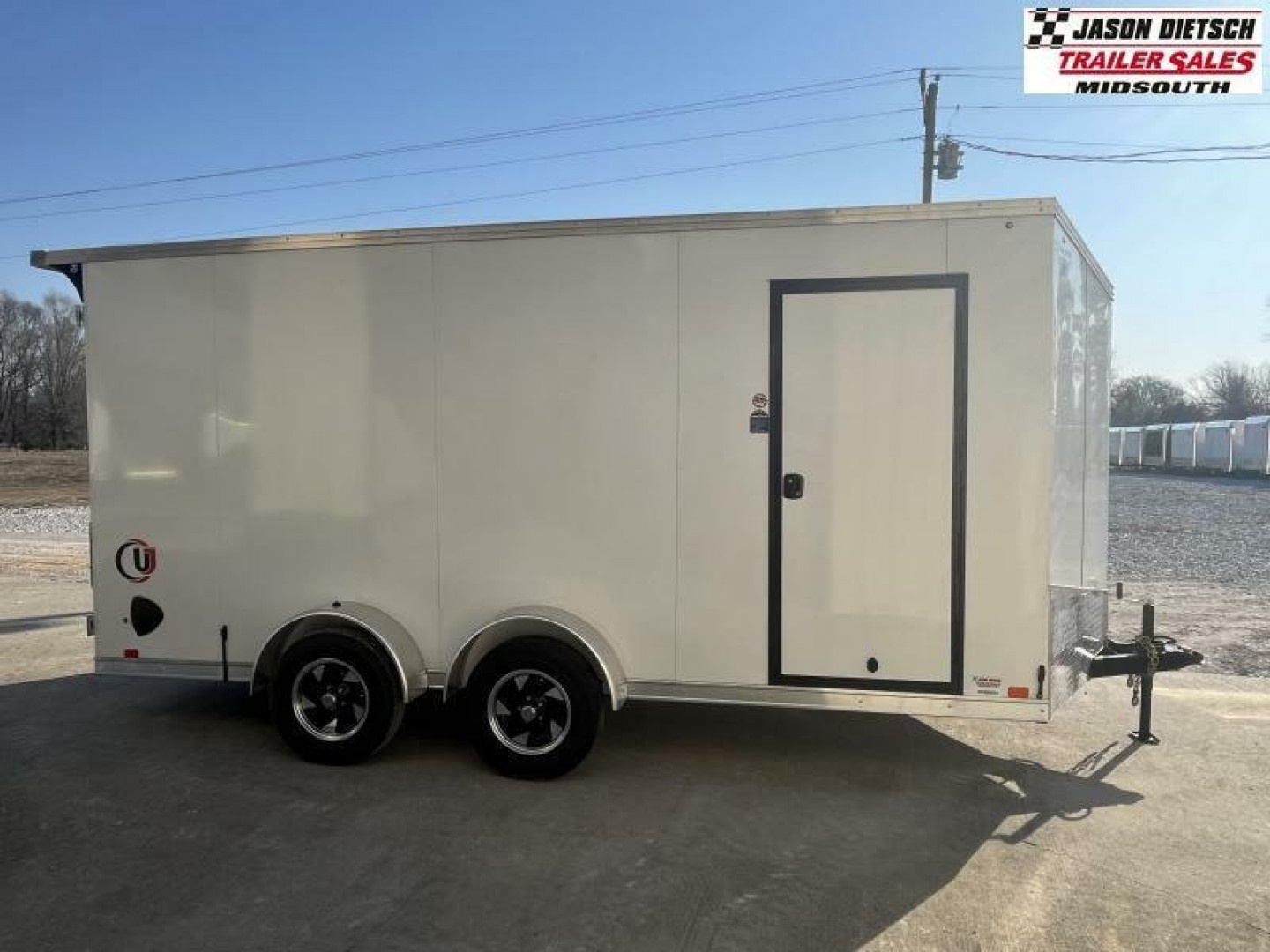 New 2024 United Trailers UJ-716TA35-8.5 Cargo / Enclosed Trailer