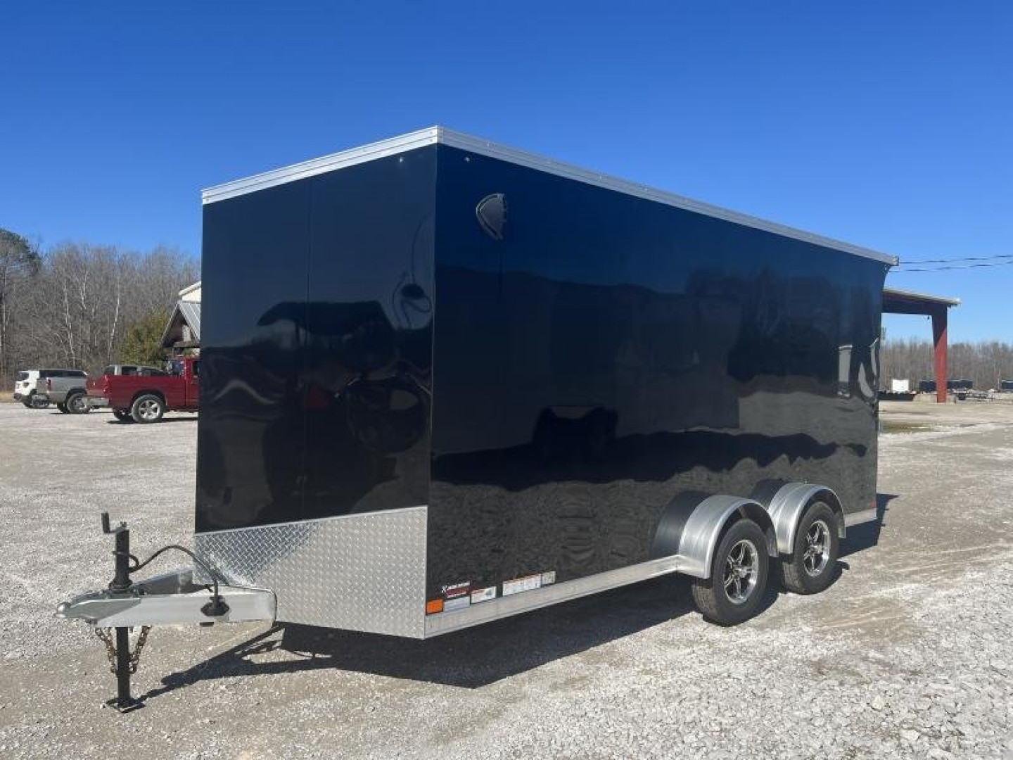 New 2024 United Trailers UATV-716TA35-8.5 ALL ALUMINUM  Cargo / Enclosed Trailer