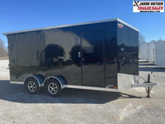 New 2024 United Trailers UATV-716TA35-8.5 ALL ALUMINUM  Cargo / Enclosed Trailer
